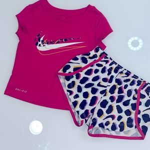 NIKE Matching Short Set-2T